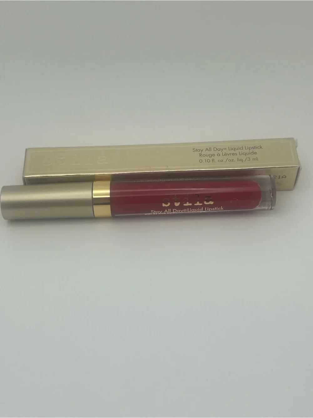 Stila Stay All Day Liquid Lipstick — Fiery -Red